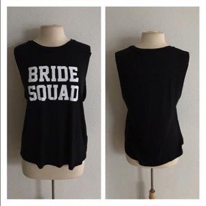 ❤️$5 BUNDLE SALE S-3x Bride Squad tank tops